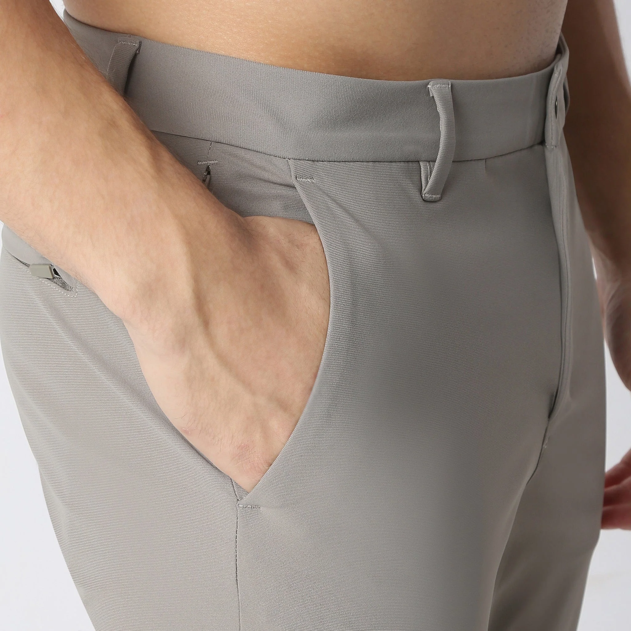FluidX™ Pants - Wrinkle Free 4-Way Stretch made With exclusive CIEM®- Mid Rise Ankle Length - Image 58