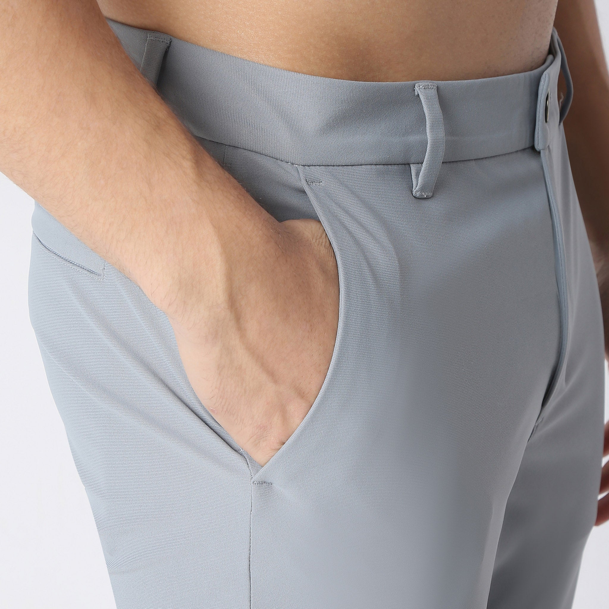 FluidX™ Pants - Wrinkle Free 4-Way Stretch made With exclusive CIEM®- Mid Rise Ankle Length - Image 7