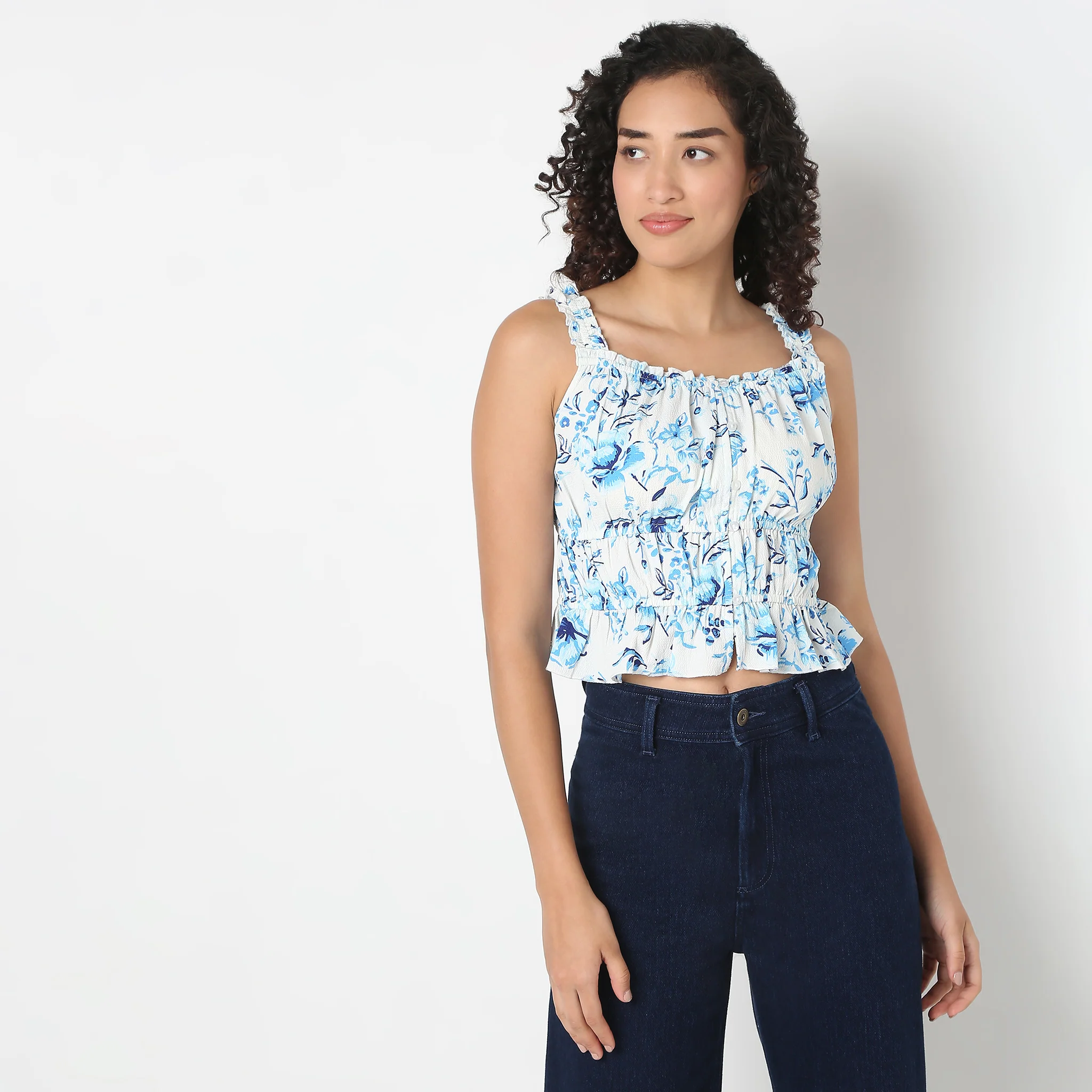 Sleeveless Printed Top - Image 2